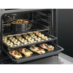 AEG 3000 Series BPX53506EB Surround Cook Electric Single Built in Oven with Retractable Dials in Black
