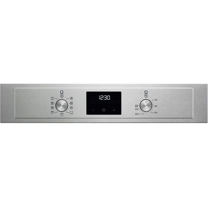 AEG 3000 Sreies BEX33501EM Surround Cook Electric Single Built in Oven with Retractable Dials in Stainless Steel