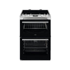 AEG 5000 Series CCX6530ACM 60cm Double Oven Electric Cooker with Ceramic Hob Stainless Steel