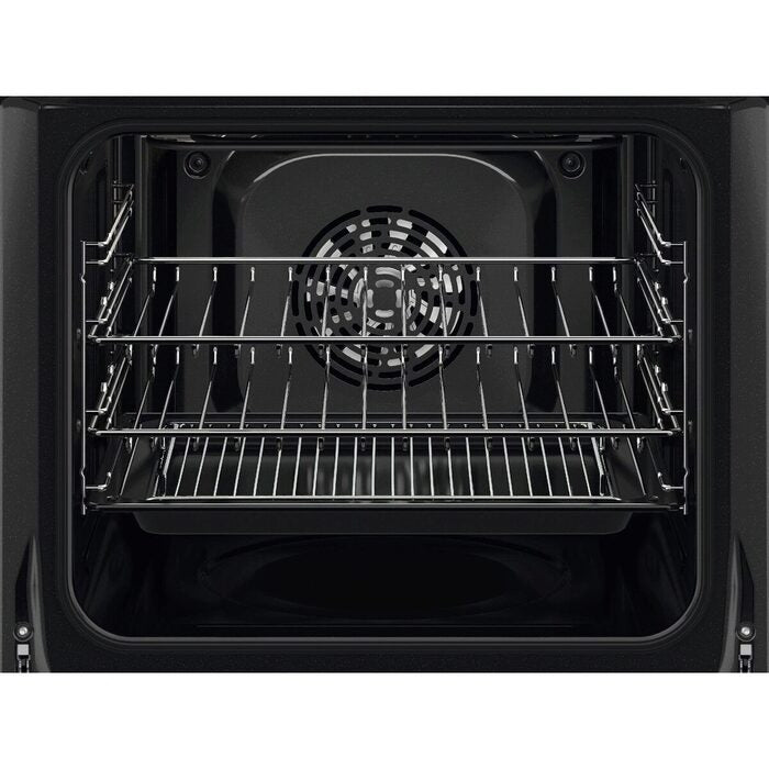AEG 5000 Series OU5AB20CK Surround Cook Electric Built In Single Oven with Retractable Dials Black