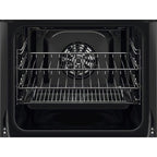 AEG 5000 Series OU5AB20CK Surround Cook Electric Built In Single Oven with Retractable Dials Black