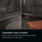 AEG 5000 Series OU5AB20CK Surround Cook Electric Built In Single Oven with Retractable Dials Black