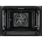 AEG 6000 BPK556260B SteamBake Pyrolytic Built-In Electric Single Oven Black