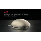 AEG 6000 Series BCE556060M Steam Bake Electric Single Built in Oven with Retractable Dials in Stainless Steel