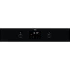 AEG 6000 Series BEB335061B Surround Cook Electric Single Built in Oven with Retractable Dials in Black