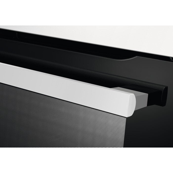 AEG 6000 Series BEB335061W Surround Cook Electric Single Built in Oven with Retractable Dials in White