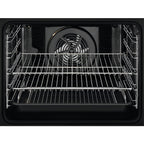 AEG 6000 Series BEB335061W Surround Cook Electric Single Built in Oven with Retractable Dials in White