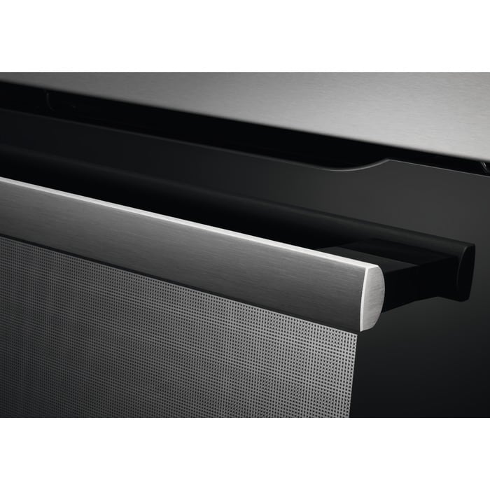 AEG 6000 Series BES355010M Steam Bake Electric Single Built in Oven with Retractable Dials in Stainless Steel