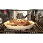 AEG 6000 Series BPE556060M Steam Bake Electric Single Built in Oven with Retractable Dials in Steinless Steel