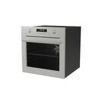 AEG 6000 Series BPS555060W Steam Bake Electric Single Built In Oven with Retractable Dials in White