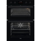 AEG 6000 Series DCB535060B Surround Cook Electric Built In Double Oven Black
