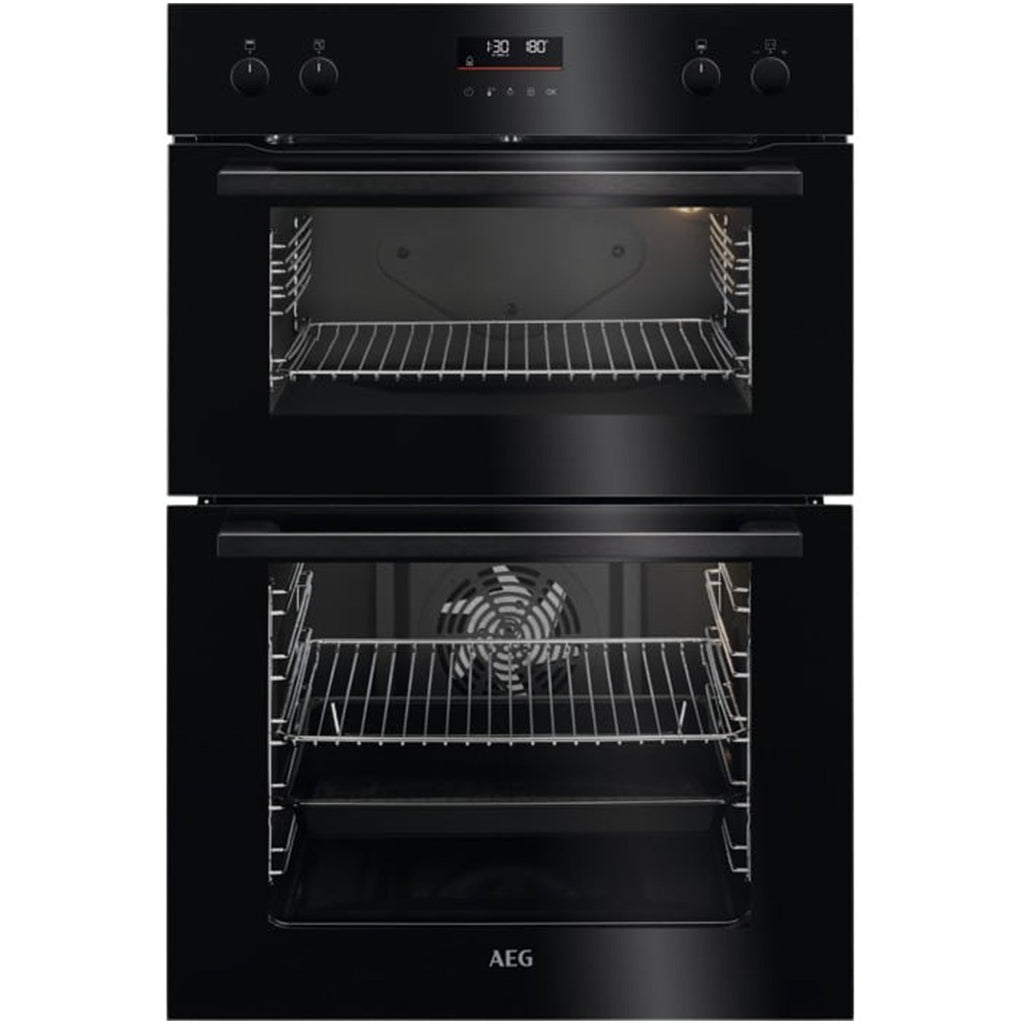 AEG 6000 Series DCE531160B Surround Cook Electric Built In Double Oven in Black
