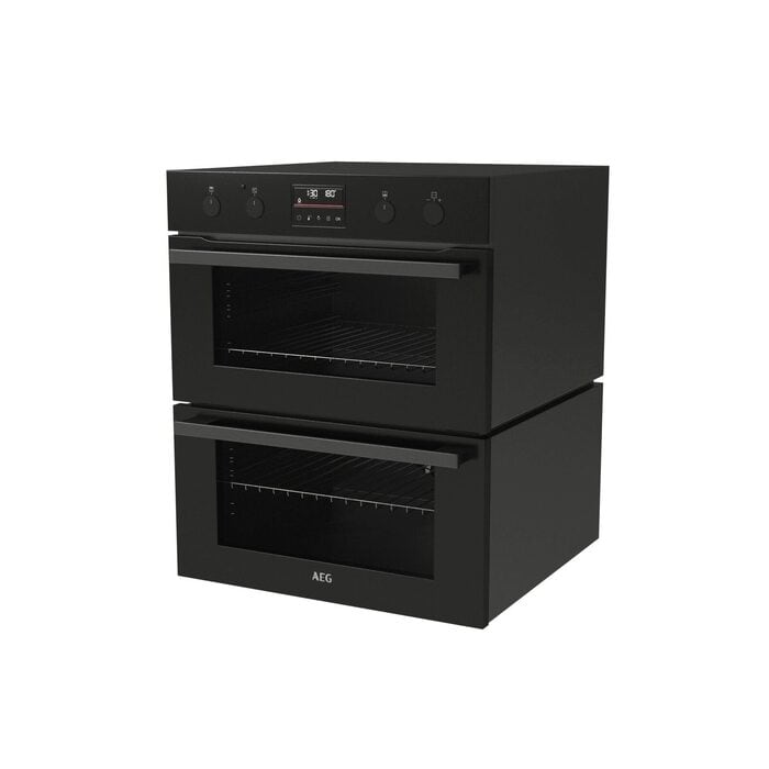 AEG 6000 Series DUB535060B SurroundCook Built Under Electric Double Oven in Black