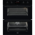 AEG 6000 Series DUB535060B SurroundCook Built Under Electric Double Oven in Black