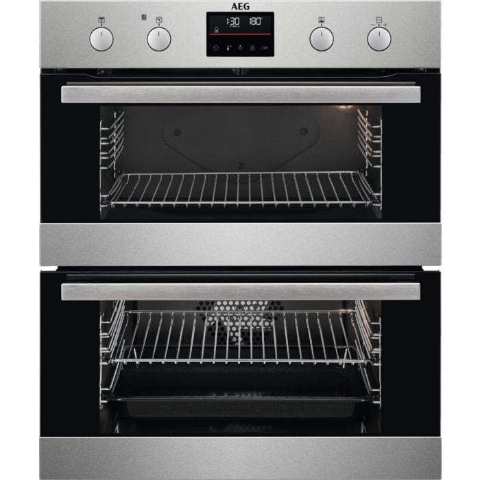 AEG 6000 Series DUB535060M Sround Cook Built Under Electric Double Oven in Stainless Steel