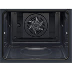 AEG 6000 Series OS6AB50AK Sense Cook Electric Built In Single Oven with Retractable Dials Black