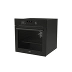 AEG 6000 Series OS6PB50AK Sense Cook Electric Built In Single Oven with Retractable Dials Black