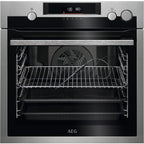 AEG 7000 Series BSE577261M Steam Crisp Electric Single Built in Oven with Retractable Dials