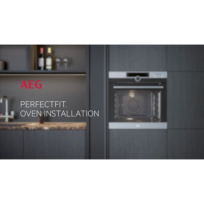 AEG 7000 Series BSE778380T Steam Crisp Electric Single Built In Oven with Touch Controls Black