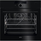 AEG 7000 Series BSK978330B Steam Crisp Electric Single Built in Oven with Command Wheel