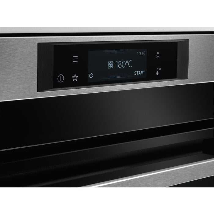 AEG 7000 Series BSE772380M Steam Crisp Electric Single Built in Oven with Touch Controls in Stainless Steel