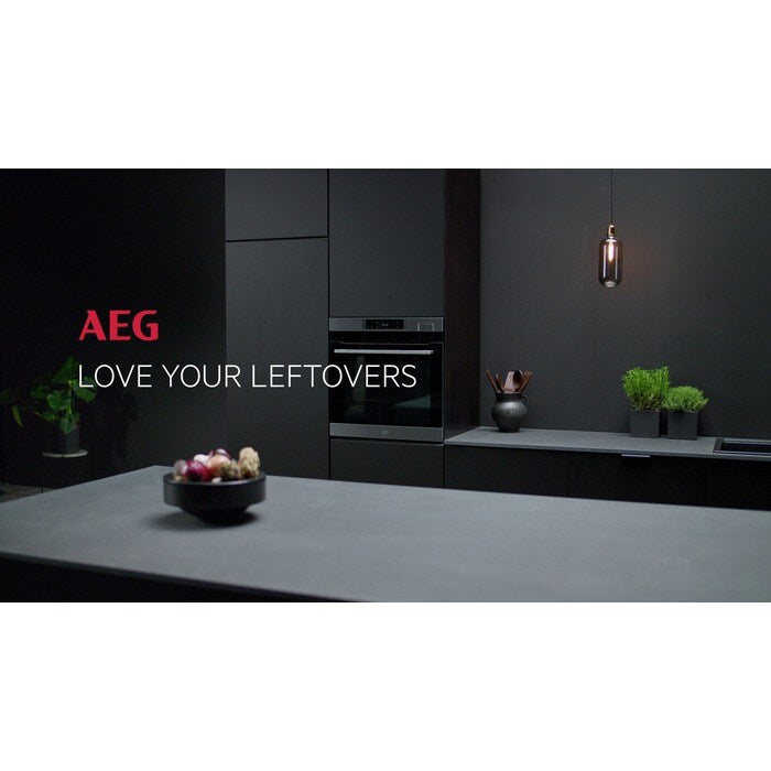 AEG 7000 Series BSE772380M Steam Crisp Electric Single Built in Oven with Touch Controls in Stainless Steel