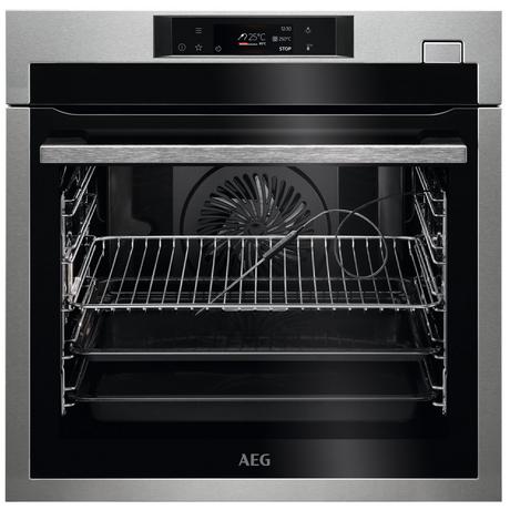 AEG BSE782380M 59.5cm Built In Electric Single Oven Anti Fingerprint Stainless Steel