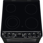 AEG CCB6741ACB Steam Bake 60cm Freestanding Electric Cooker with Ceramic Hob in Black