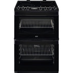 AEG CCB6741ACB Steam Bake 60cm Freestanding Electric Cooker with Ceramic Hob in Black