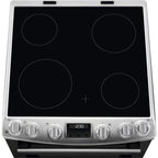 AEG CCX6540ACM 5000 Surround Cook 60cm Freestanding Electric Cooker with Ceramic Hob in Stainless Steel