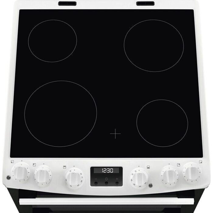 AEG CCX6540ACW 5000 Series Surround Cook 60cm Freestanding Electric Cooker with Ceramic Hob in White
