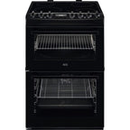 AEG CCX6740ACB 6000 Sreries Steam Bake 60cm Freestanding Electric Cooker with Ceramic Hob in Black
