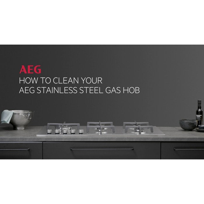 AEG CGX1130ACM 55cm Freestanding Gas Cooker with Double Oven in Stainless Steel