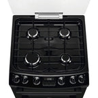 AEG CGX6130ACB 60cm Freestanding Gas Cooker with Double Oven in Black
