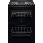 AEG CGX6130ACB 60cm Freestanding Gas Cooker with Double Oven in Black