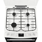 AEG CGX6130ACW 60cm Freestanding Gas Cooker with Double Oven in White