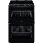 AEG CIX6500ABB 5000 Series Surround Cook 60cm Freestanding Electric Cooker with Induction Hob in Black