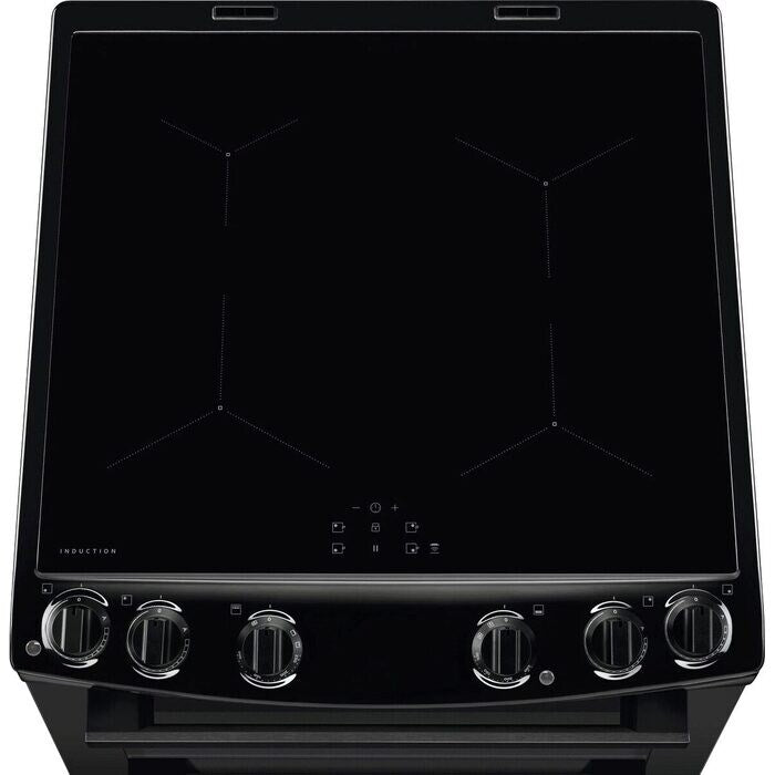 AEG CIX6500ABB 5000 Series Surround Cook 60cm Freestanding Electric Cooker with Induction Hob in Black