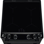 AEG CIX6500ABB 5000 Series Surround Cook 60cm Freestanding Electric Cooker with Induction Hob in Black
