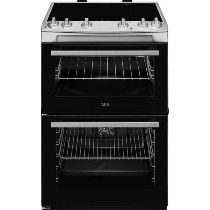 AEG CIX6500ABM 5000 Series Surround Cook 60cm Freestanding Electric Cooker with Induction Hob