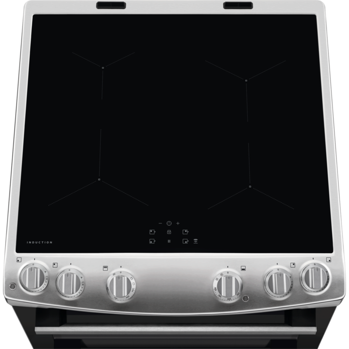 AEG CIX6500ABM 5000 Series Surround Cook 60cm Freestanding Electric Cooker with Induction Hob