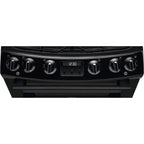 AEG CKX6540ACB 60cm 5000 Series Surround Cook Dual Fuel Freestanding Cooker With Double Oven in Black