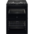 AEG CKX6540ACB 60cm 5000 Series Surround Cook Dual Fuel Freestanding Cooker With Double Oven in Black