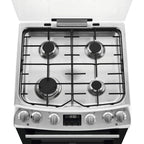 AEG CKX6540ACM 60cm 5000 Series Surround Cook Dual Fuel Freestanding Cooker With Double Oven in Stainless Steel