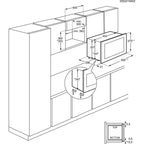 AEG OB6SM171DB 17L Built In Microwave Oven Black
