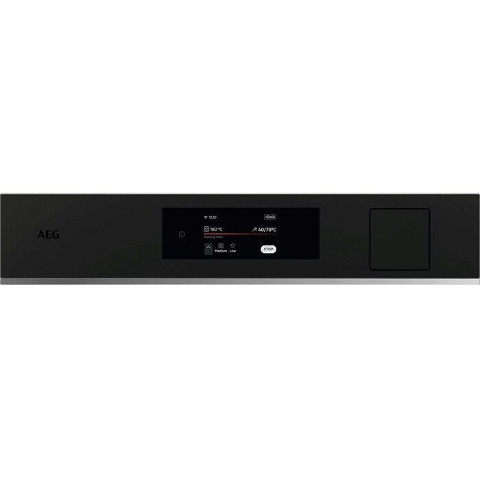 AEG TP8SB731AT Electric Built in Single Oven with Touch Controls Black