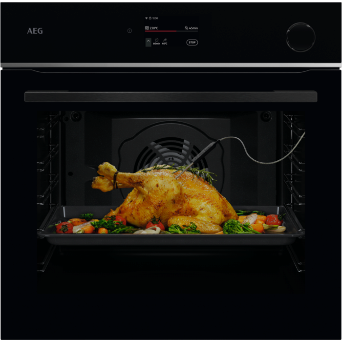 AEG TR7PB731SB Electric Built in Single Oven with Touch Controls