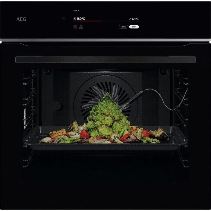 AEG TT9PB831AB Electric Built in Single Oven with Touch Controls Black