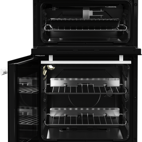 Beko EDG507W Freestanding Double Oven Gas Cooker with Gas Hob White