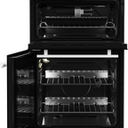 Beko EDG507W Freestanding Double Oven Gas Cooker with Gas Hob White